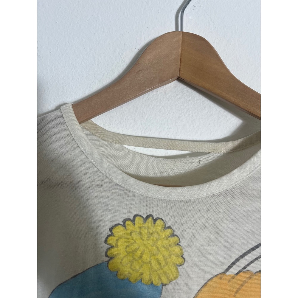 VINTAGE 1985 Warner Bros Single Stitch Tweety Bird Sylvester Long Sleep Tee - Picture 8 of 16